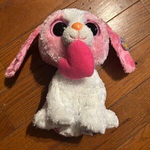 Ty Beanie Boos Cookie Dog with Heart🩷